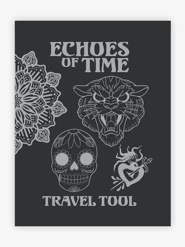 Echoes of Time — 25 Years of Tattoo Art — Hardcover Book + Travel Tool Book