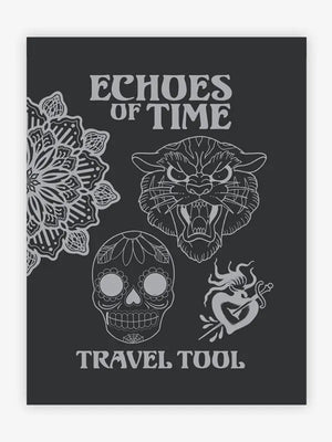 Echoes of Time — 25 Years of Tattoo Art — Hardcover Book + Travel Tool Book