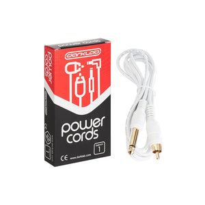 Darklab 6’ Straight RCA Cable — White