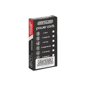 Darklab 6’ Straight RCA Cable — White