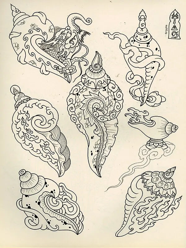 Echoes of Time — 25 Years of Tattoo Art — Hardcover Book + Travel Tool Book