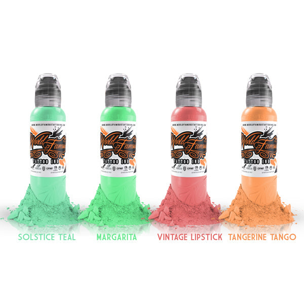 Damian Gorski Retro Summer Set — World Famous Tattoo Ink — Pick Size