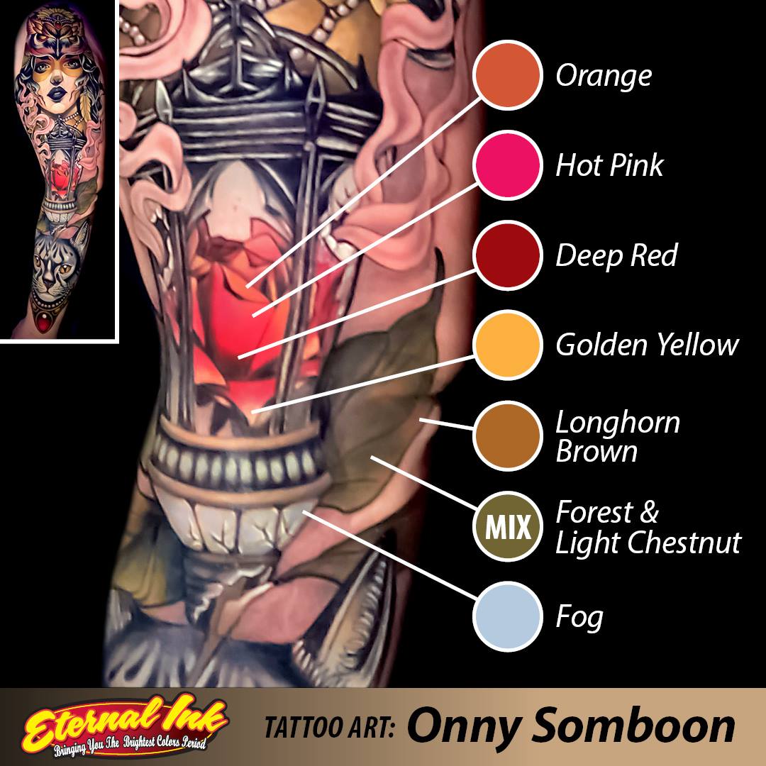 Seasonal Spectrum Set of 12 — 1oz Bottles — Eternal Tattoo Ink