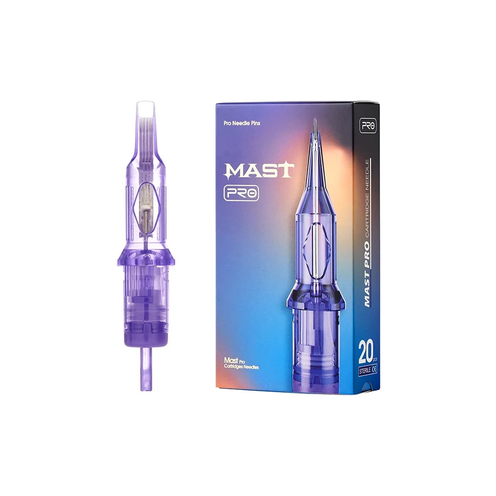 Dragonhawk Mast Pro Tattoo Needle Cartridges — Box of 20