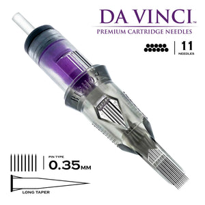 Bishop Da Vinci V2 Tattoo Cartridge Needles — Box of 20