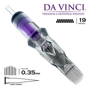 Bishop Da Vinci V2 Tattoo Cartridge Needles — Box of 20