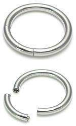 12g Stainless Steel Segment Ring