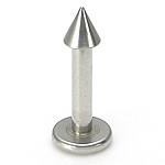 14g Internal Steel Cone Labret — Price Per 1