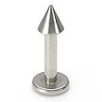 14g Internal Steel Cone Labret — Price Per 1