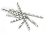 14g External Replacement Straight Steel Barbell Shaft — Price Per 1