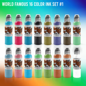 16 Color Ink Set #1 1oz