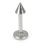 16g Internal Steel Cone Labret — Price Per 1