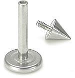 16g Internal Steel Cone Labret — Price Per 1