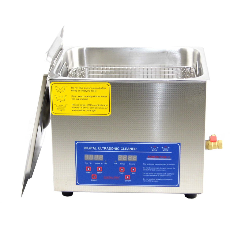 Genesis Ultrasonic Digital Cleaner 10L — 110v or 220v