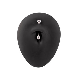 14g Internal Steel Bent Barbell — Price Per 1