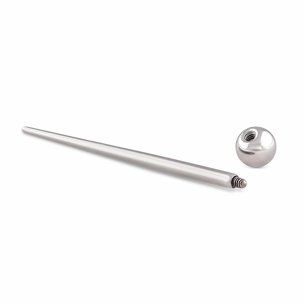 14g 1” Threaded Pin Taper