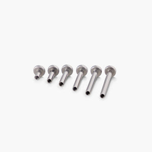 16g Internal Flat Back Disc Steel Labret Post — Version 2 — Price Per 1