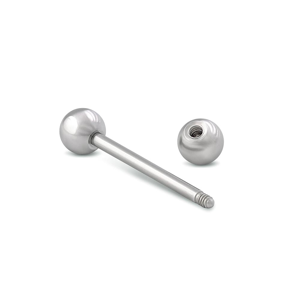 16g Steel Straight Barbell — Price Per 1