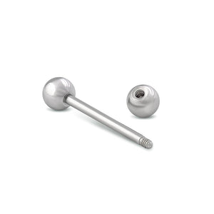 16g Steel Straight Barbell — Price Per 1