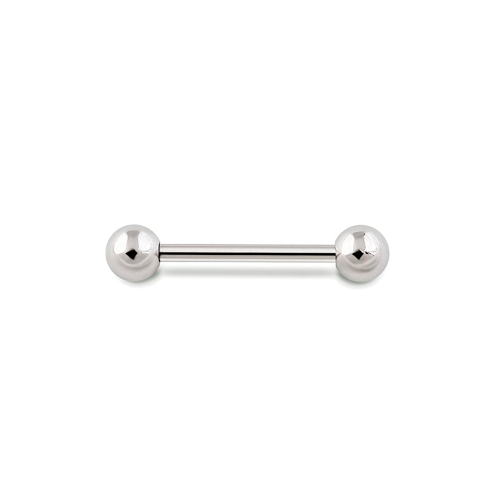 14g Internal Steel Straight Barbell — Price Per 1