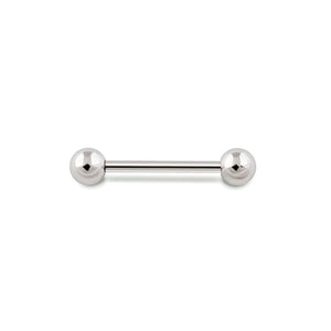14g Internal Steel Straight Barbell — Price Per 1