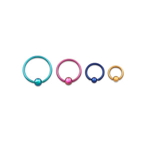 Titanium Captive Bead Ring