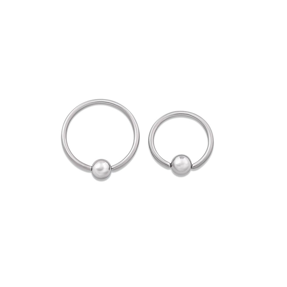 Titanium Captive Bead Ring