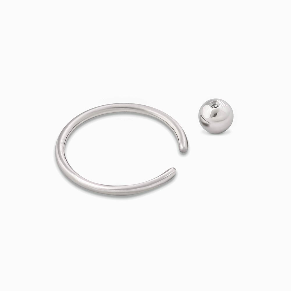 18g Stainless Steel Captive Bead Ring — Price Per 1