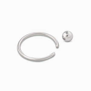 18g Stainless Steel Captive Bead Ring — Price Per 1