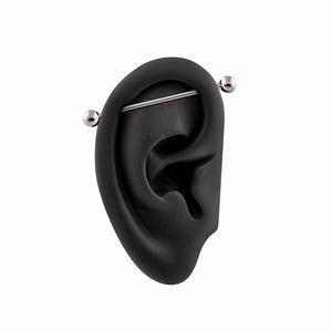 14g Titanium Straight Barbell — 18 Colors — Price Per 1