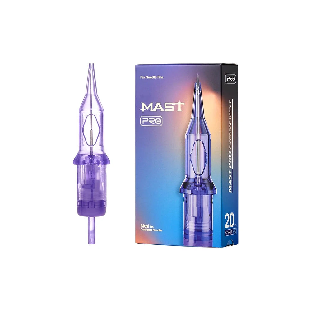 Dragonhawk Mast Pro Tattoo Needle Cartridges — Box of 20