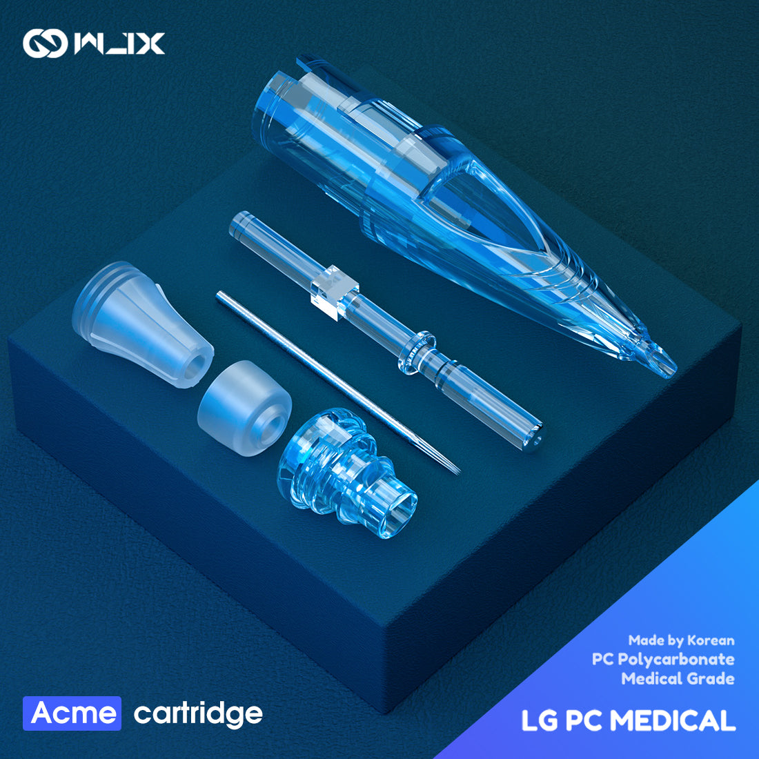 Dragonhawk WJX Professional Tattoo Needle Cartridges — Box of 20