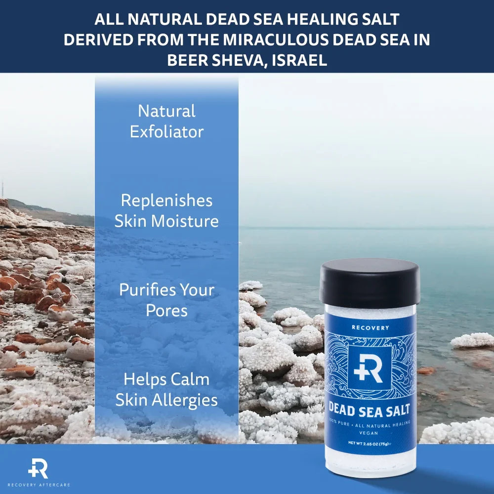 Recovery Aftercare Sea Salt and Tea Tree Oil Combo — Piercing Aftercare System