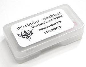 #10 BugPin 1000 Loose Tattoo Needles - Short Taper