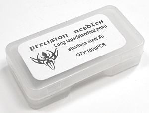 #6 BugPin 1000 Loose Tattoo Needles - Long Taper