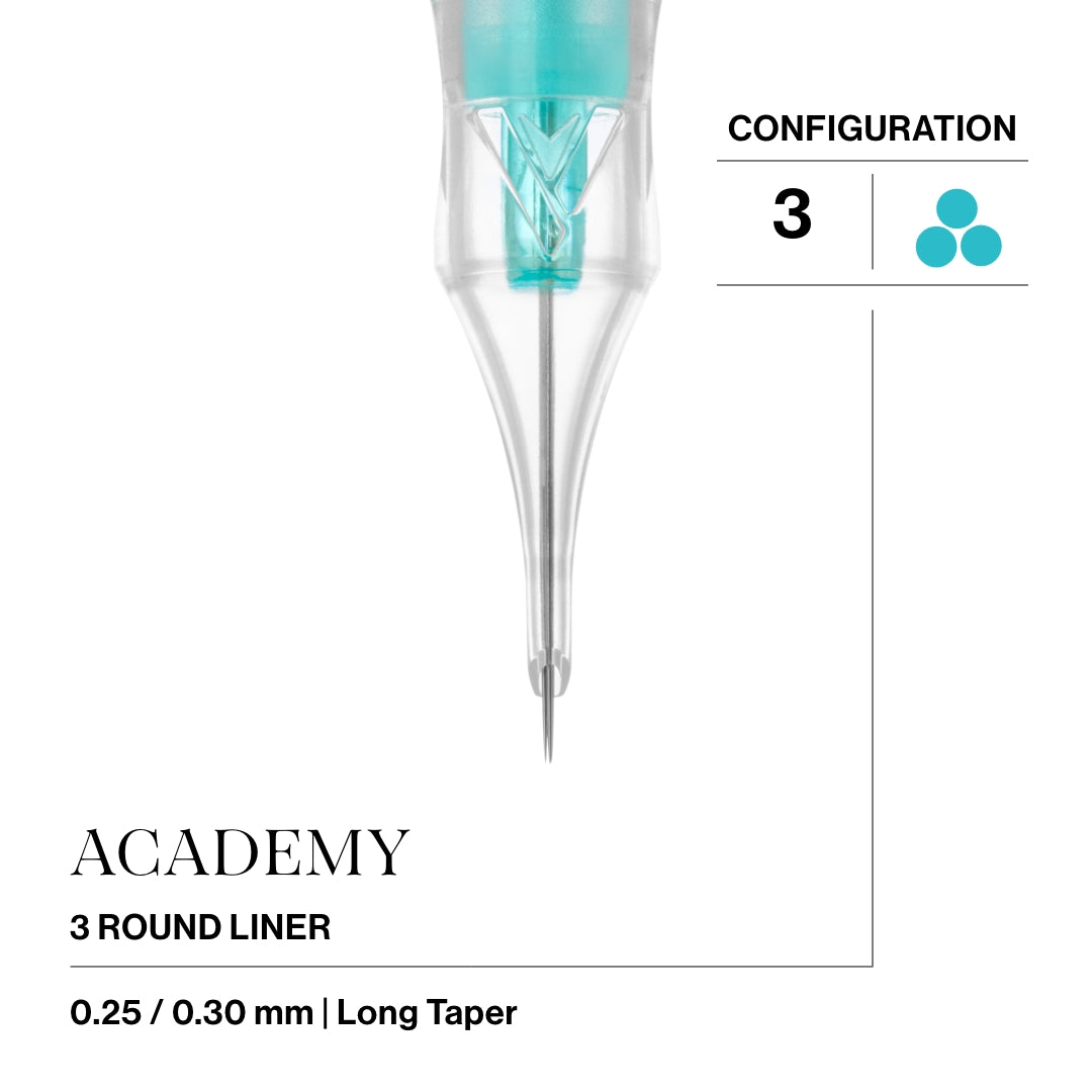 Vertix Academy Needle Cartridges — Box of 20