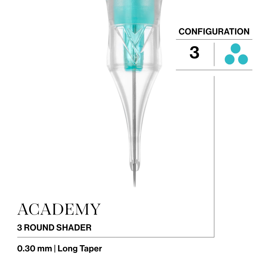 Vertix Academy Needle Cartridges — Box of 20