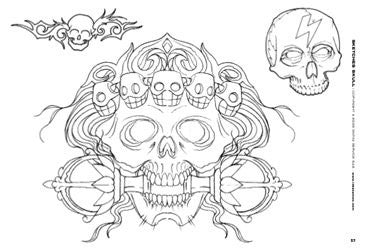 Tattoo Professionist #02 — Skulls — Softcover Book