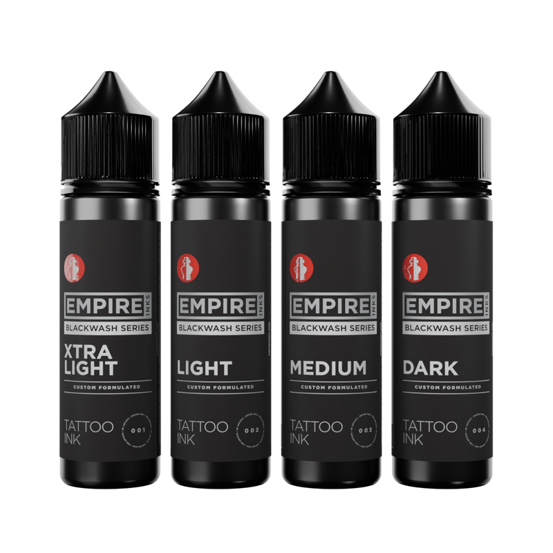 Empire Inks — Blackwash Series of 4 Bottles — Pick Size