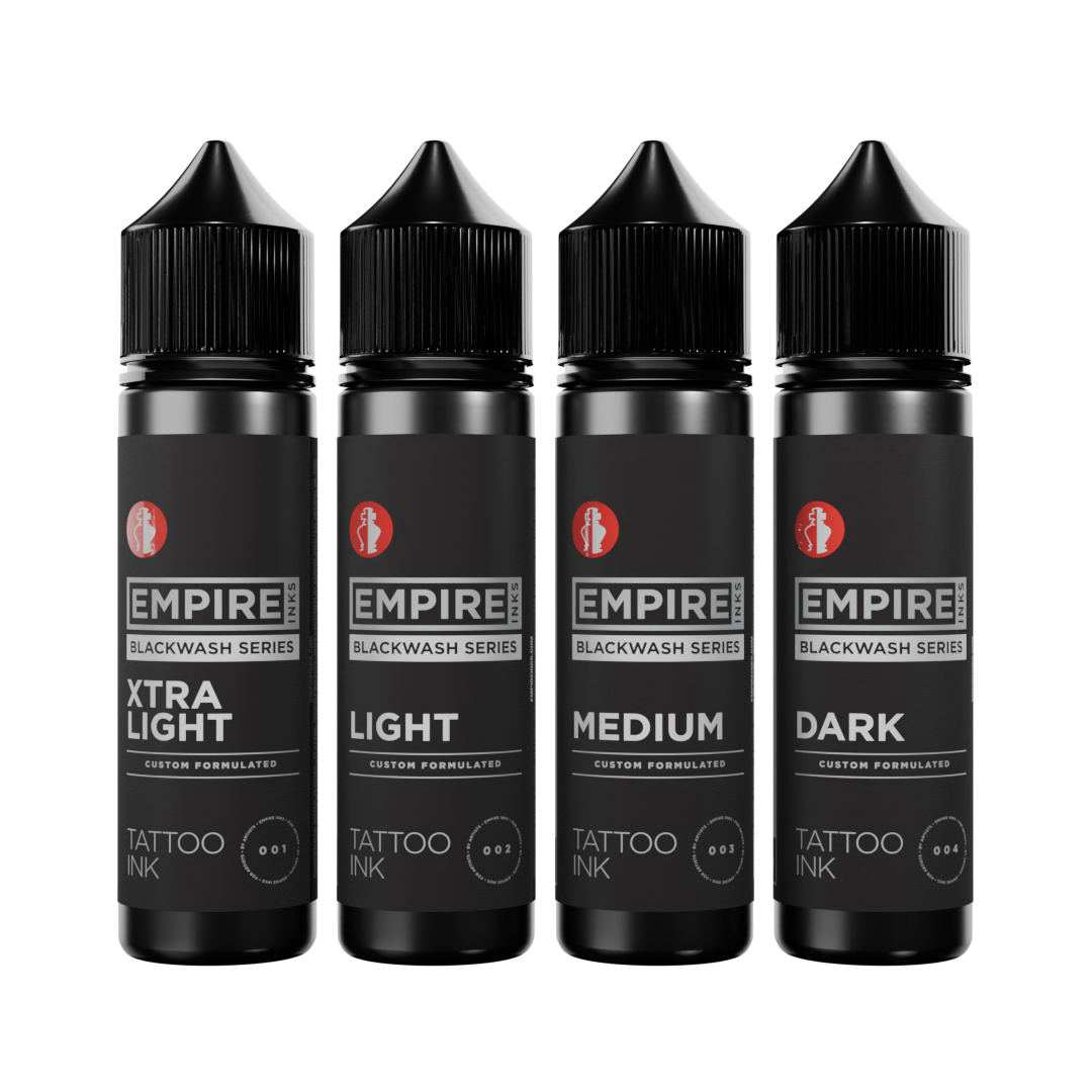 Empire Inks — Blackwash Series of 4 Bottles — Pick Size
