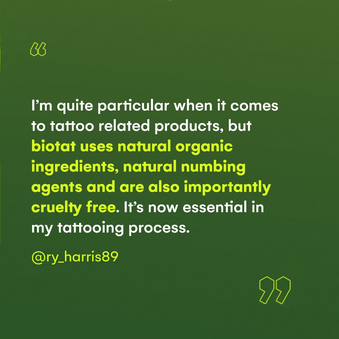 Biotat Numbing Green Soap — Ready to Use — 16oz Spray Bottle