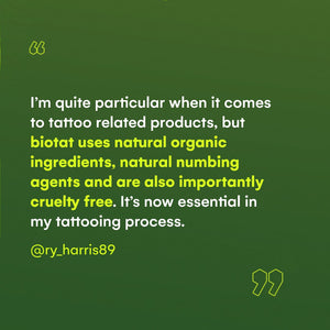 Biotat Numbing Green Soap — Ready to Use — 16oz Spray Bottle