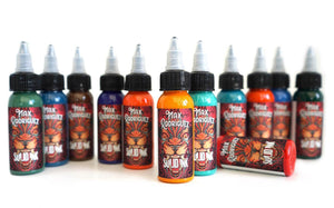 12 Color Max Rodriguez Set — Solid Ink — 1oz Bottles