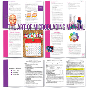 The Art of Microblading Manual & Bonus Content
