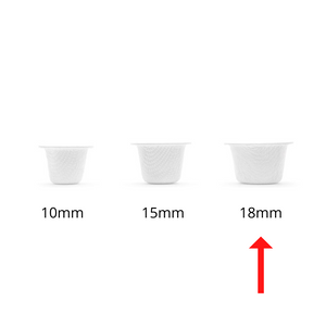 Fellowship Clean Caps — Bag of 200 Biodegradable Ink Cups — 18mm