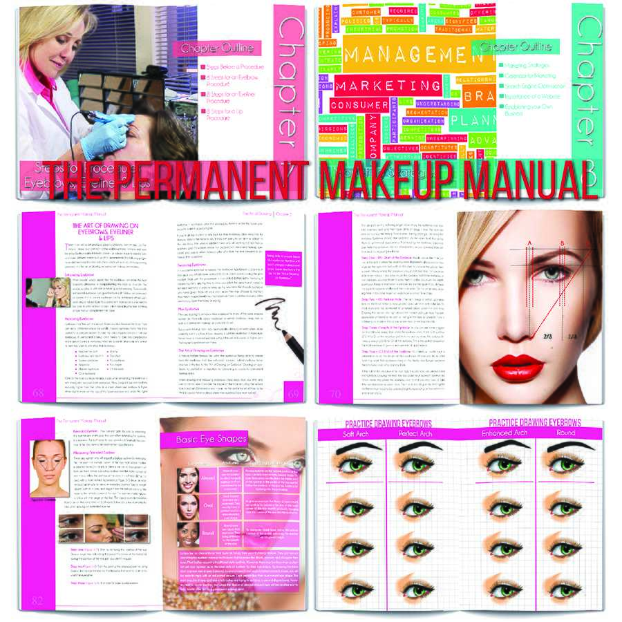 The Permanent Makeup Manual – A Complete Guide Book with Complimentary DVD – Spanish Version