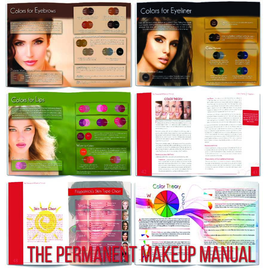 The Permanent Makeup Manual - A Complete Guide Book with Complimentary DVD - English Version