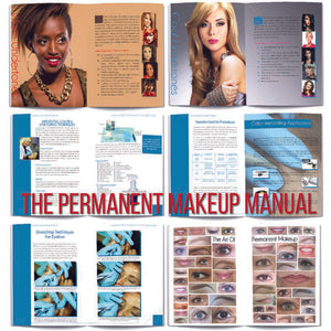 The Permanent Makeup Manual - A Complete Guide Book with Complimentary DVD - English Version