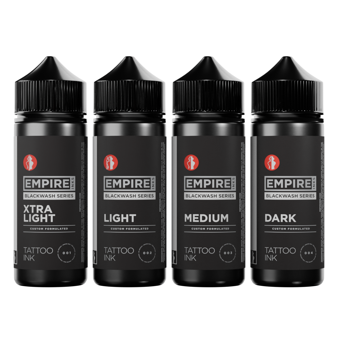 Empire Inks — Blackwash Series of 4 Bottles — Pick Size