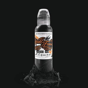World Famous Tattoo Ink — All Black Inks — 4oz